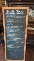 The Publyk House menu