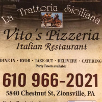 Ruffino's Italian Kitchen Pizzeria menu