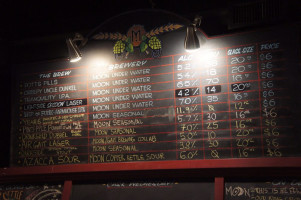 Lion's Head Tavern menu