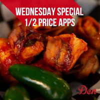The Den food
