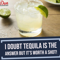 The Den drink