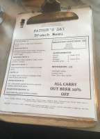 Taxman Brewing Co menu