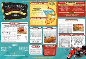 Bruce Terri Catering menu