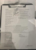 The Carlton menu