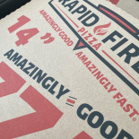 Rapid Fired Pizza Carta