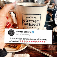 Corner Bakery drink