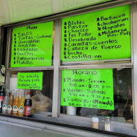 Taqueria Dona Carla menu