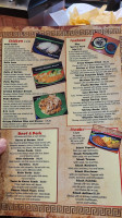 Mi Toro Mexican Restaurant menu