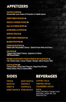 Morehouse Donuts menu