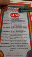 Pulido's menu