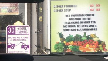 Detoxx menu