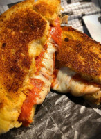 Cheesy Bob Grilled Cheese food