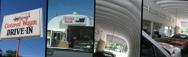 Covered Wagon Drive In outside