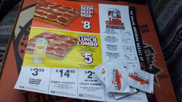 Little Caesars Pizza menu