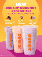 Dunkin' Donuts menu