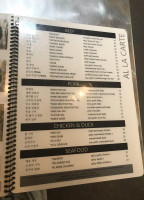 Kogiya Korean Bbq menu