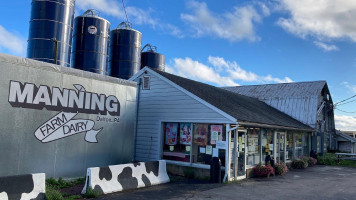 Manning's Ice Cream Milk outside