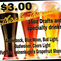 Apache Greyhound Park drink
