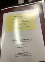 Albion's Sunnyside Diner menu