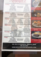El Ranchito menu