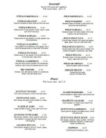 Andiamo Ristorante Italiano menu