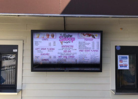 The Maine Scoop menu