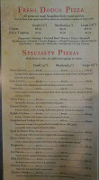 Ten Pin Pizza Subs menu