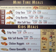 Taco Time Nw menu