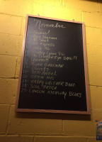 Crooked Eye Brewery menu