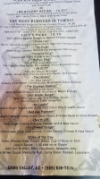 Decosta's menu