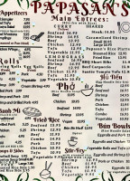 The Back Porch Longwood menu