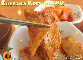 Koreana Korean Bbq food