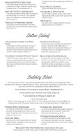 Westville menu