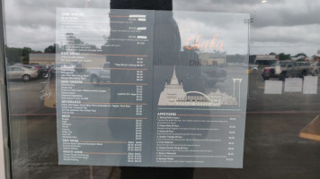 Chaba Thai Bistro menu