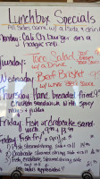 Fishersville Lunch Box Market menu