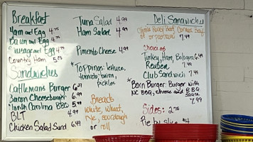 Fishersville Lunch Box Market menu