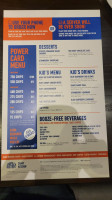 Dave Buster's Concord, Ca menu