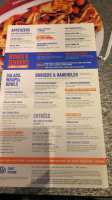 Dave Buster's Concord, Ca menu