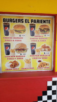 El Pariente Star Burger menu