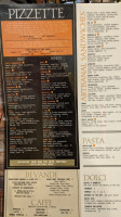 Tino’s Artisan Pizza Co. menu