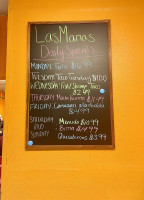 Taqueria Las Maria's Llc menu
