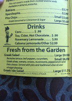 Muggs Diner menu