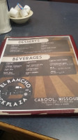 Garden Inn menu