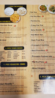 Siam Express menu