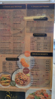 Siam Express menu
