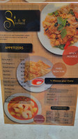 Siam Express menu