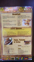 La Cocina Michoacana menu