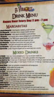 El Veracruz menu