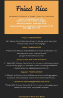 Noodle Time menu