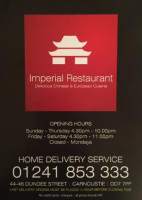 Goatie Whites menu